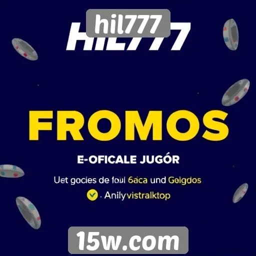 Promoções exclusivas para jogadores no hil777