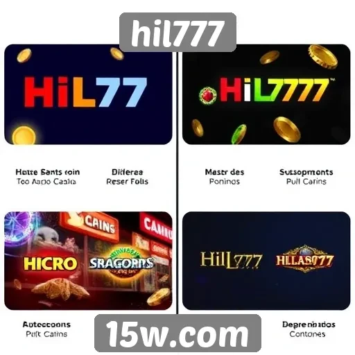 Comparativo entre hil777 e outras plataformas de jogos