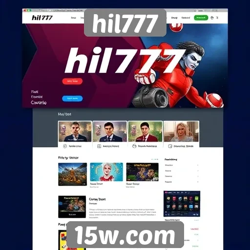 Experiência do usuário no site hil777